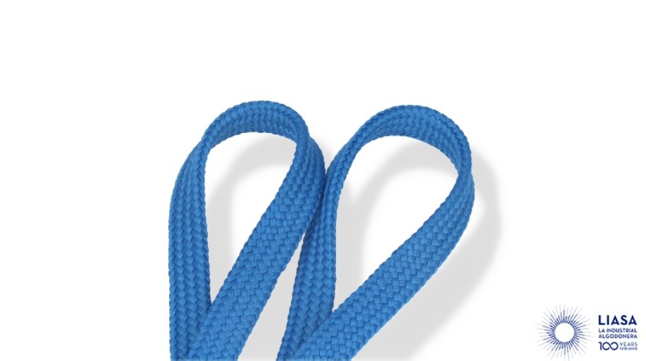 Flat classic square braided polyester laces